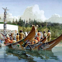 Potlatch - Indianer